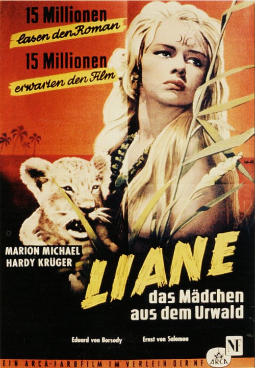 Liane, Jungle Goddess - Movie Poster Liane, Jungle Goddess - Movie Poster