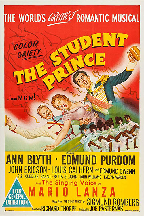The Student Prince - Movie Poster The Student Prince - Movie Poster