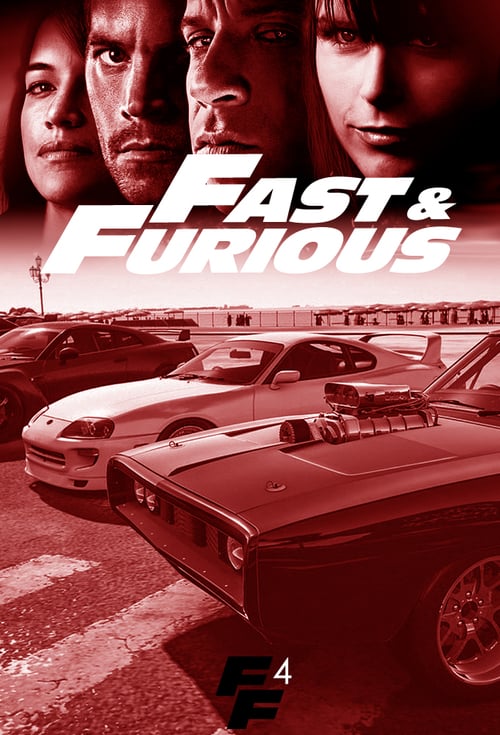 Fast & Furious - Movie Poster Fast & Furious - Movie Poster