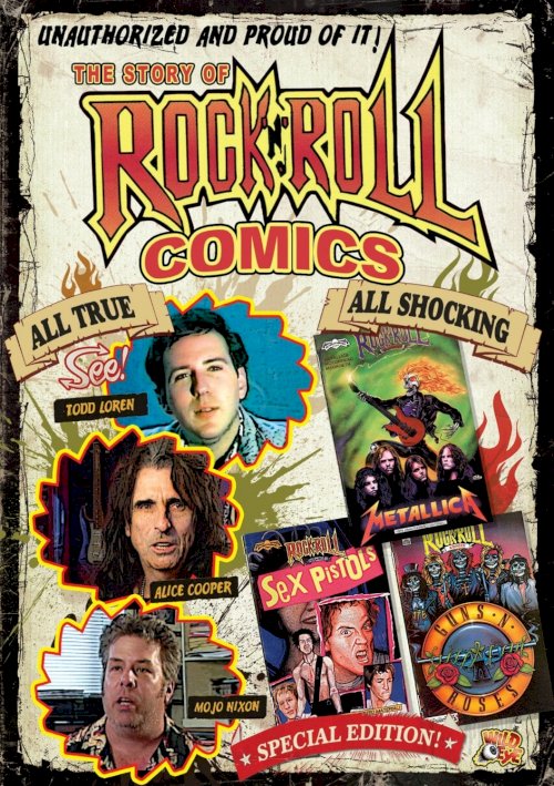 The Story of Rock 'n' Roll Comics - Movie Poster The Story of Rock 'n' Roll Comics - Movie Poster