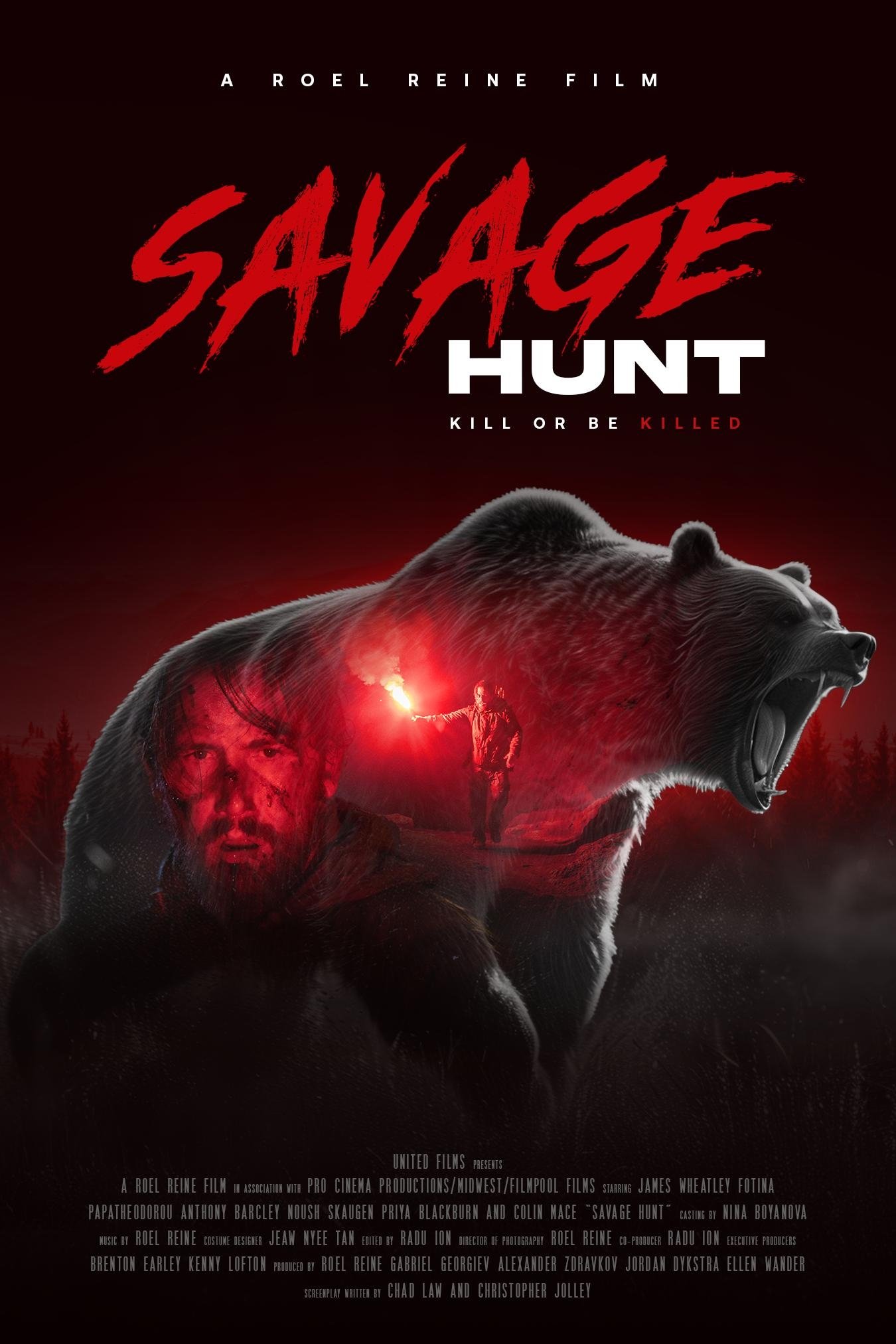 Savage Hunt - Movie Poster Savage Hunt - Movie Poster