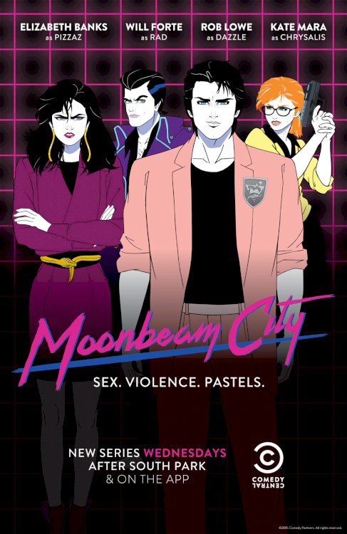 Moonbeam City - Movie Poster Moonbeam City - Movie Poster