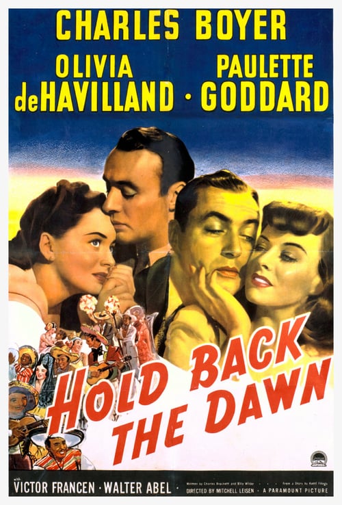 Hold Back the Dawn - Movie Poster Hold Back the Dawn - Movie Poster