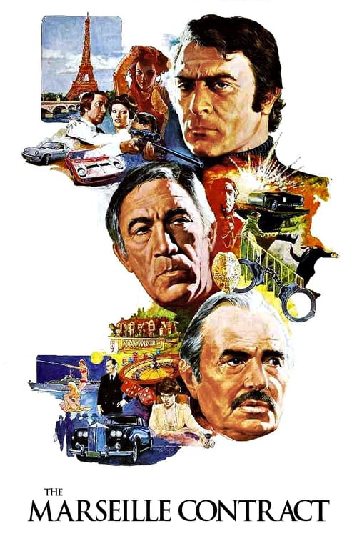 The Marseille Contract - Movie Poster The Marseille Contract - Movie Poster