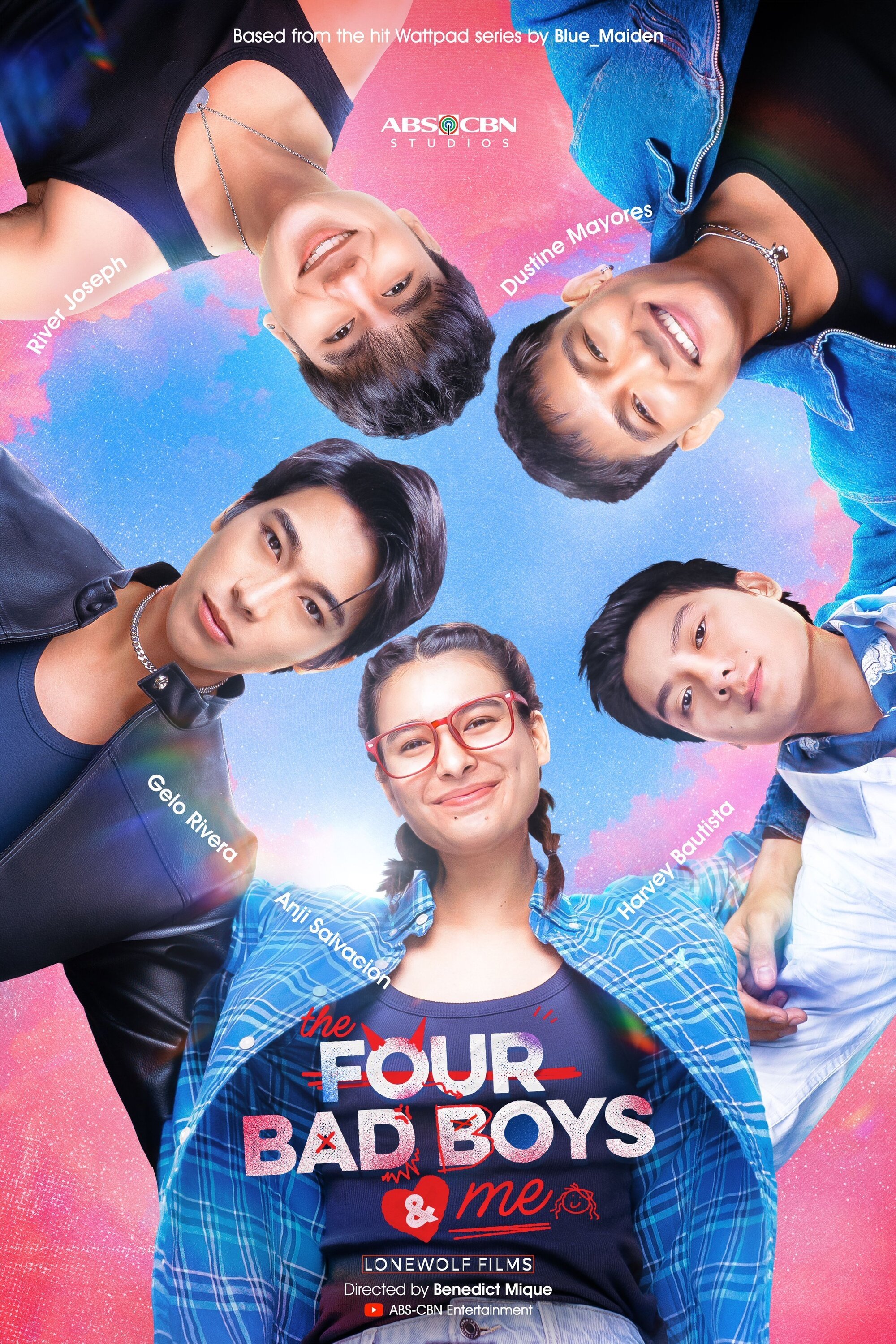 The Four Bad Boys and Me - Movie Poster The Four Bad Boys and Me - Movie Poster
