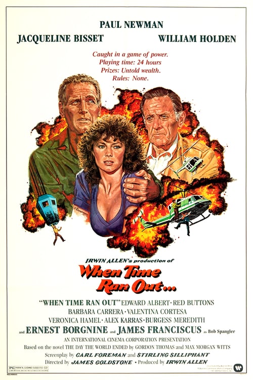 When Time Ran Out... - Movie Poster When Time Ran Out... - Movie Poster