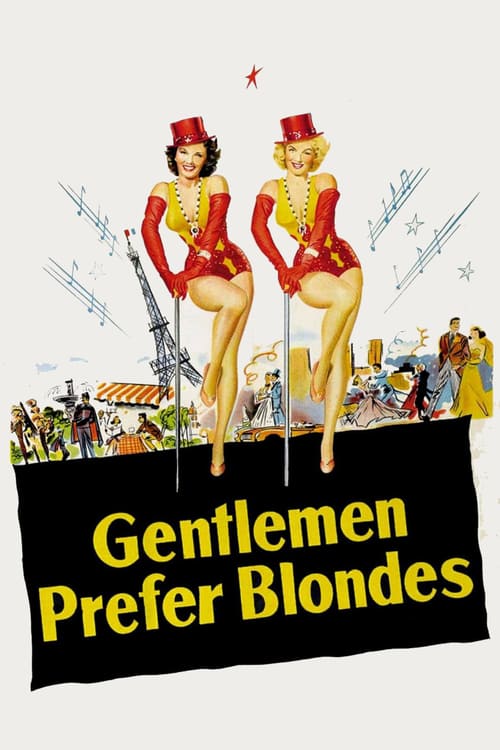 Gentlemen Prefer Blondes - Movie Poster Gentlemen Prefer Blondes - Movie Poster