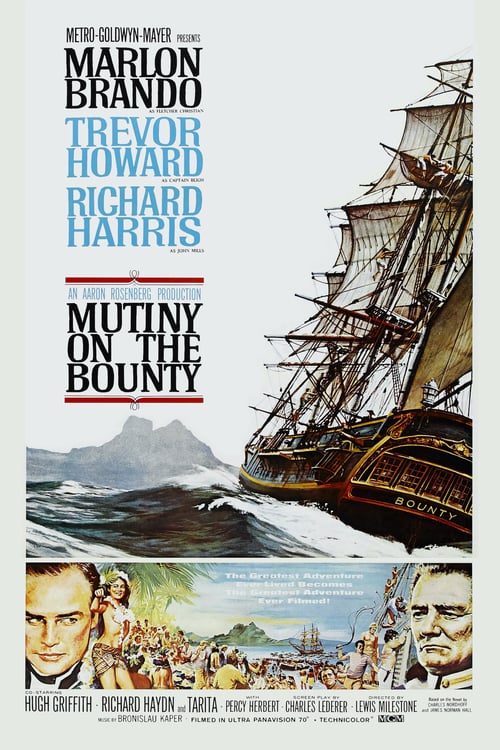 Mutiny on the Bounty - Movie Poster Mutiny on the Bounty - Movie Poster