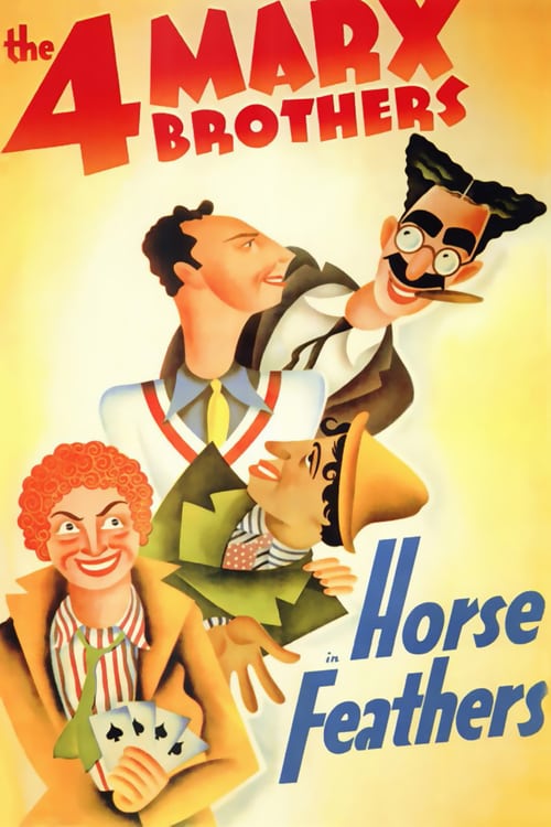 Horse Feathers - Movie Poster Horse Feathers - Movie Poster