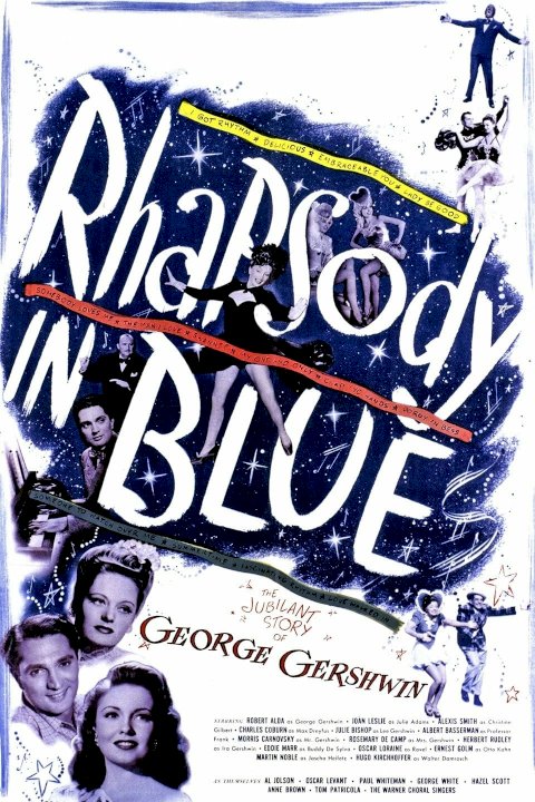 Rhapsody in Blue - Movie Poster Rhapsody in Blue - Movie Poster