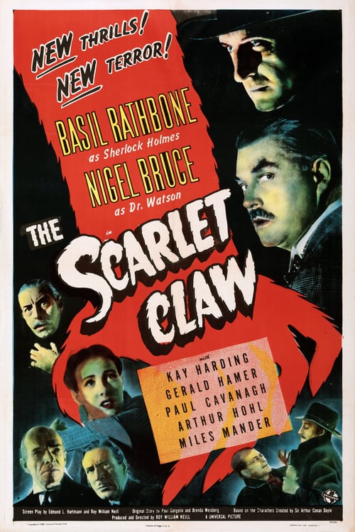 The Scarlet Claw - Movie Poster The Scarlet Claw - Movie Poster