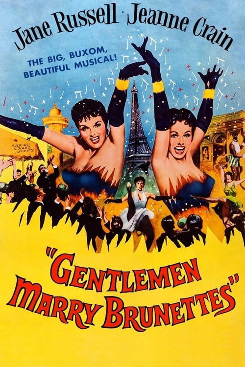 Gentlemen Marry Brunettes - Movie Poster Gentlemen Marry Brunettes - Movie Poster