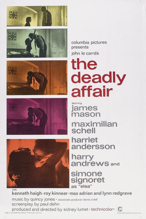 The Deadly Affair - Movie Poster The Deadly Affair - Movie Poster
