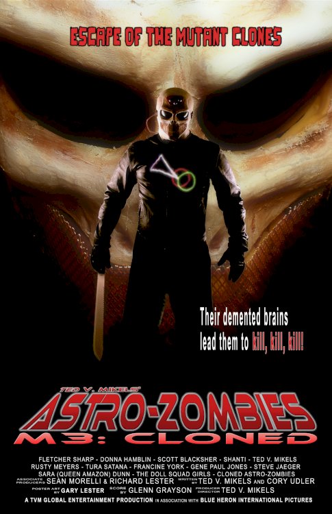 Astro-Zombies M3: Cloned - Movie Poster Astro-Zombies M3: Cloned - Movie Poster
