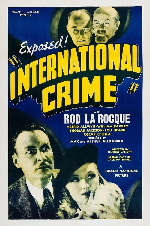 International Crime - Movie Poster International Crime - Movie Poster