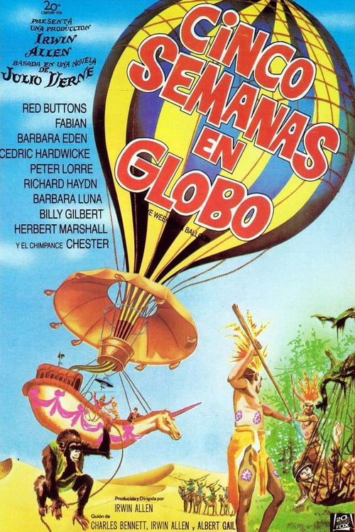 Five Weeks in a Balloon - Movie Poster Five Weeks in a Balloon - Movie Poster
