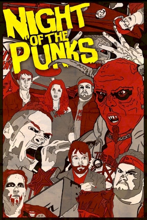 Night of the Punks - Movie Poster Night of the Punks - Movie Poster
