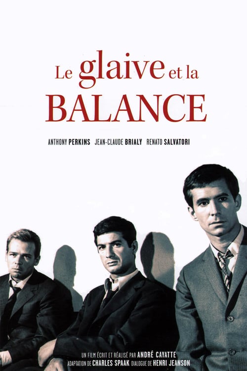 Le glaive et la balance - Movie Poster Le glaive et la balance - Movie Poster
