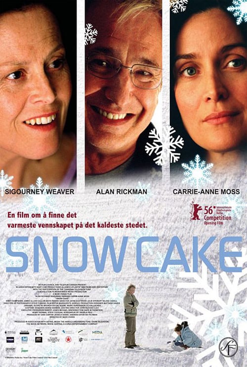 Snow Cake - Movie Poster Snow Cake - Movie Poster