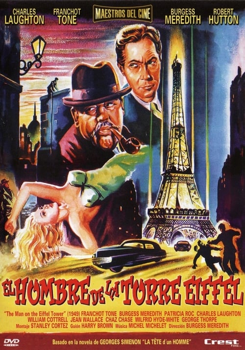 The Man on the Eiffel Tower - Movie Poster The Man on the Eiffel Tower - Movie Poster