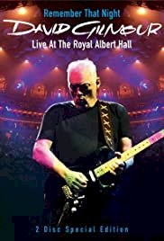 David Gilmour - Remember That Night - Movie Poster David Gilmour - Remember That Night - Movie Poster