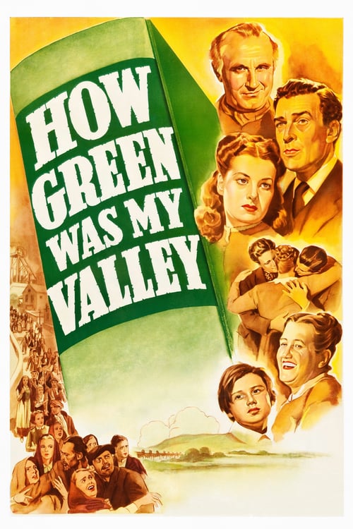 How Green Was My Valley - Movie Poster How Green Was My Valley - Movie Poster