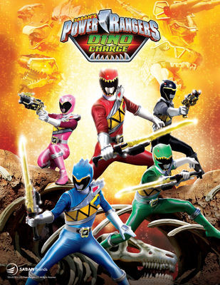 Power Rangers Dino Charge - Movie Poster Power Rangers Dino Charge - Movie Poster