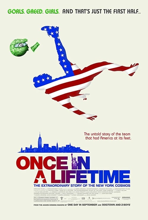Once in a Lifetime: The Extraordinary Story of the New York Cosmos - Movie Poster Once in a Lifetime: The Extraordinary Story of the New York Cosmos - Movie Poster
