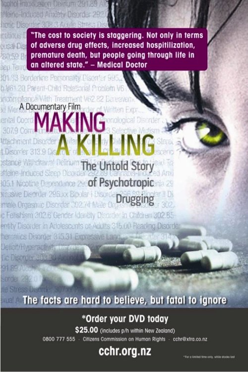 Making a Killing: The Untold Story of Psychotropic Drugging - Movie Poster Making a Killing: The Untold Story of Psychotropic Drugging - Movie Poster