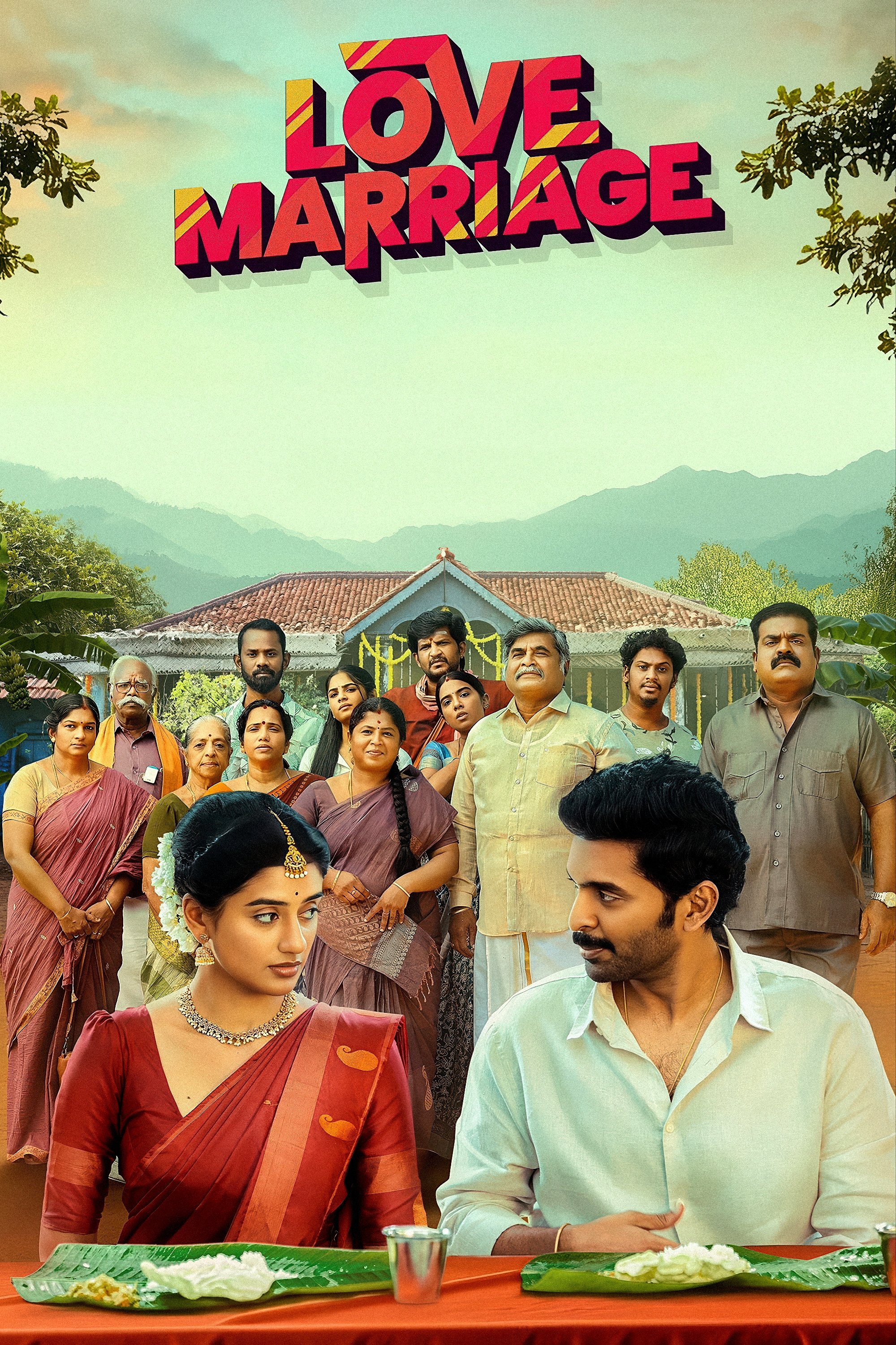 Love Marriage - Movie Poster Love Marriage - Movie Poster