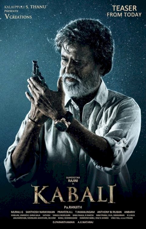 Kabali - Movie Poster Kabali - Movie Poster