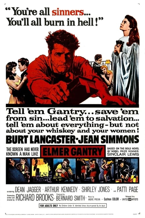 Elmer Gantry - Movie Poster Elmer Gantry - Movie Poster