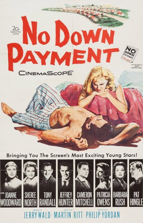 No Down Payment - Movie Poster No Down Payment - Movie Poster