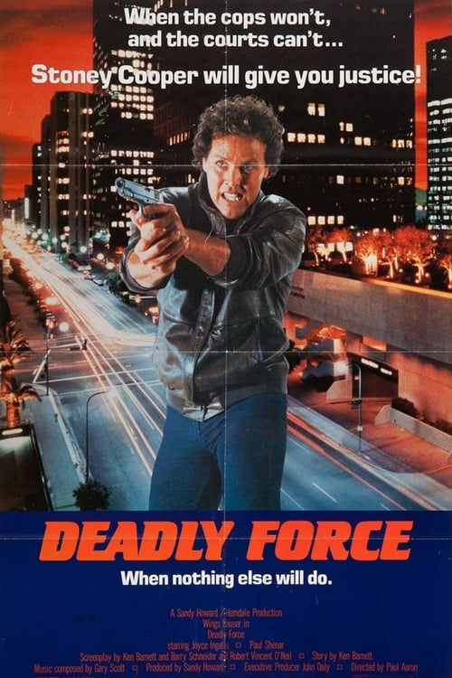 Deadly Force - Movie Poster Deadly Force - Movie Poster