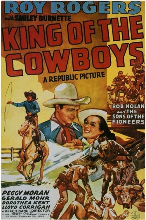 King of the Cowboys - Movie Poster King of the Cowboys - Movie Poster