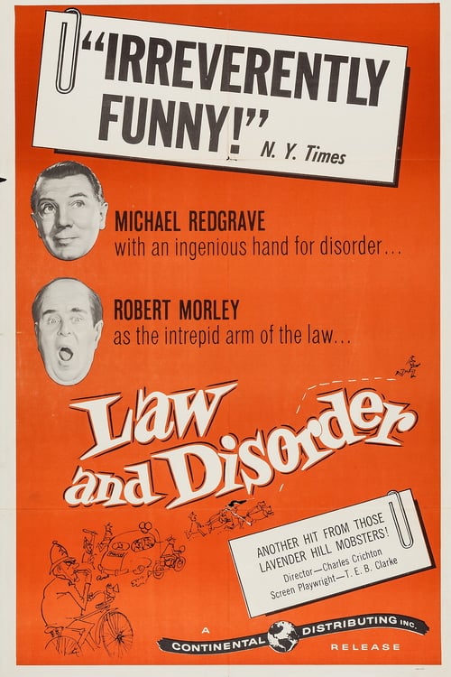 Law and Disorder - Movie Poster Law and Disorder - Movie Poster