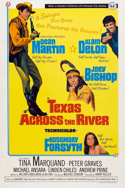 Texas Across the River - Movie Poster Texas Across the River - Movie Poster