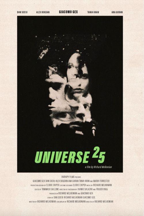 Universe 25 - Movie Poster Universe 25 - Movie Poster