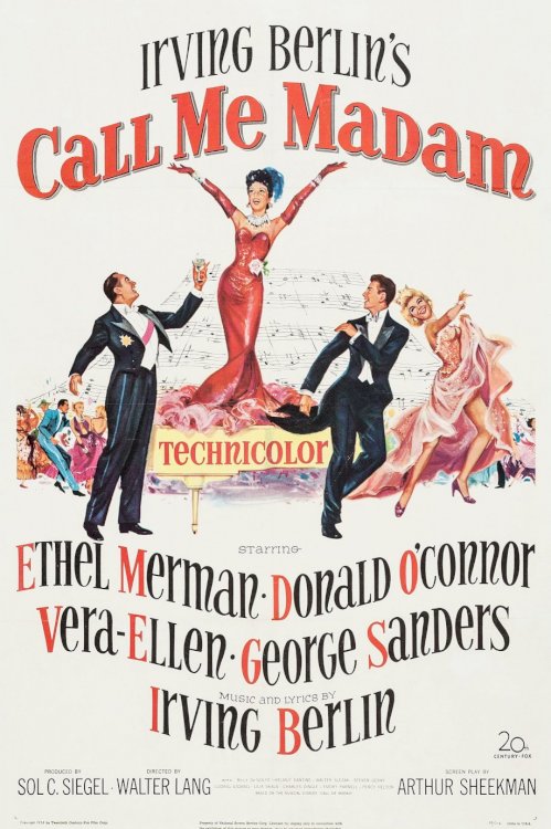 Call Me Madam - Movie Poster Call Me Madam - Movie Poster