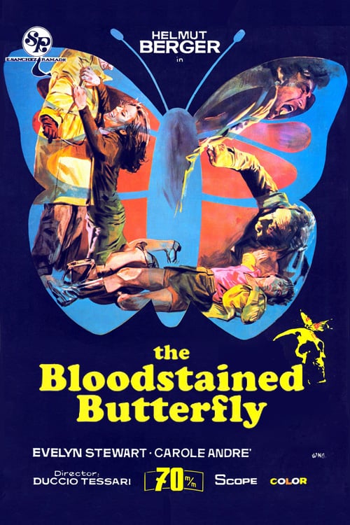 The Bloodstained Butterfly - Movie Poster The Bloodstained Butterfly - Movie Poster