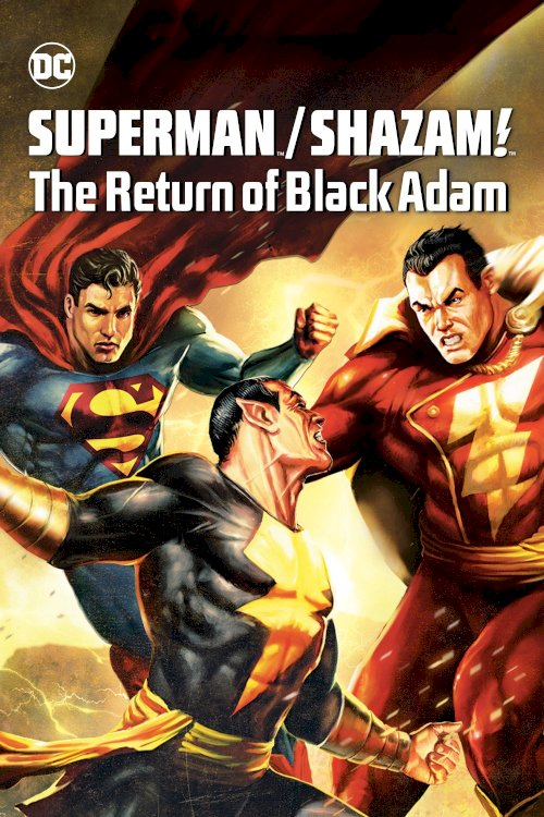 Superman/Shazam!: The Return of Black Adam - Movie Poster