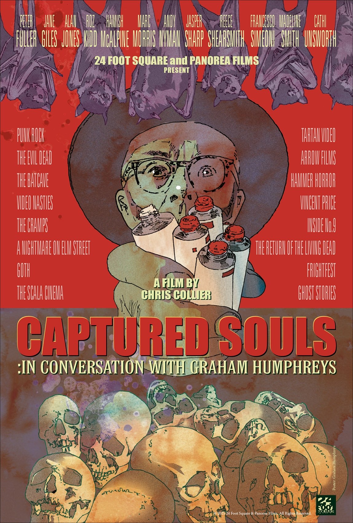 Captured Souls: In Conversation with Graham Humphreys - Movie Poster