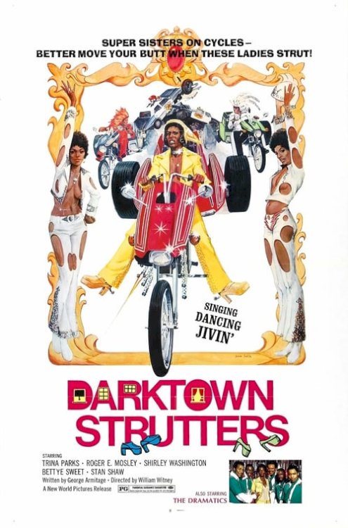 Darktown Strutters - Movie Poster Darktown Strutters - Movie Poster