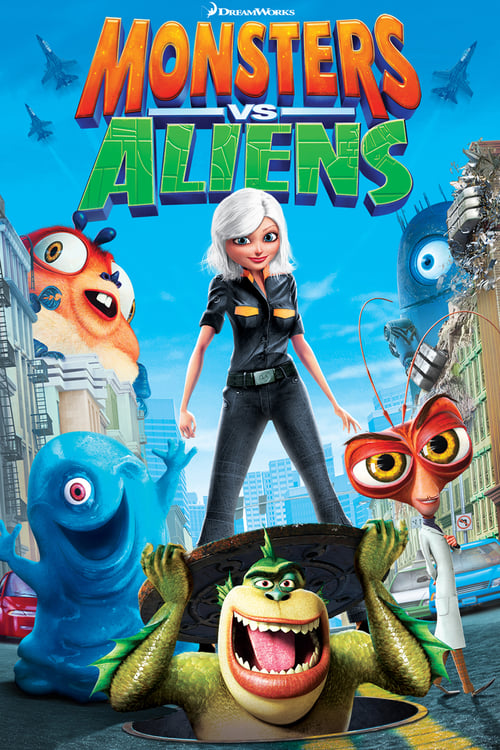 Monsters vs Aliens - Movie Poster Monsters vs Aliens - Movie Poster