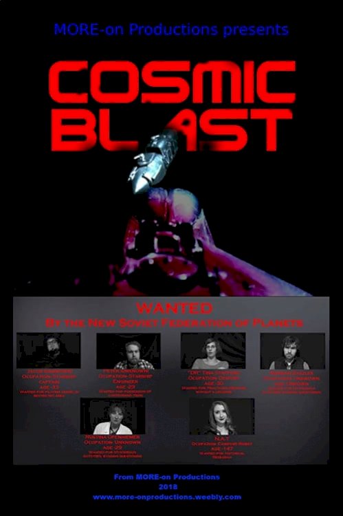 Cosmic Blast - Movie Poster Cosmic Blast - Movie Poster