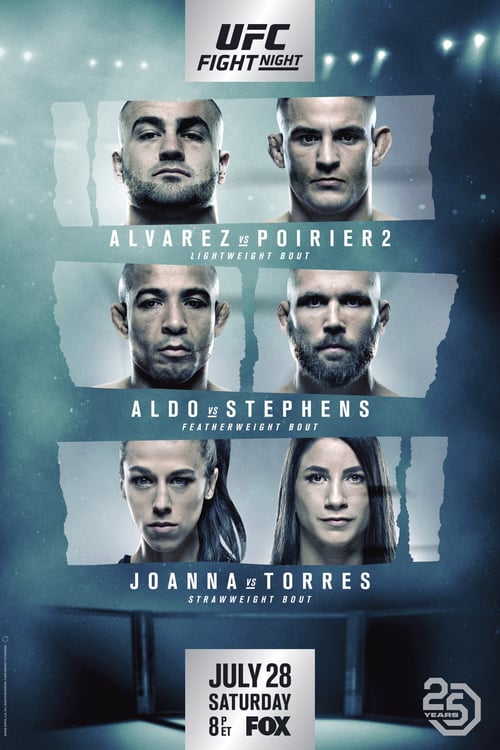 UFC on Fox 30: Alvarez vs. Poirier 2 - Movie Poster UFC on Fox 30: Alvarez vs. Poirier 2 - Movie Poster