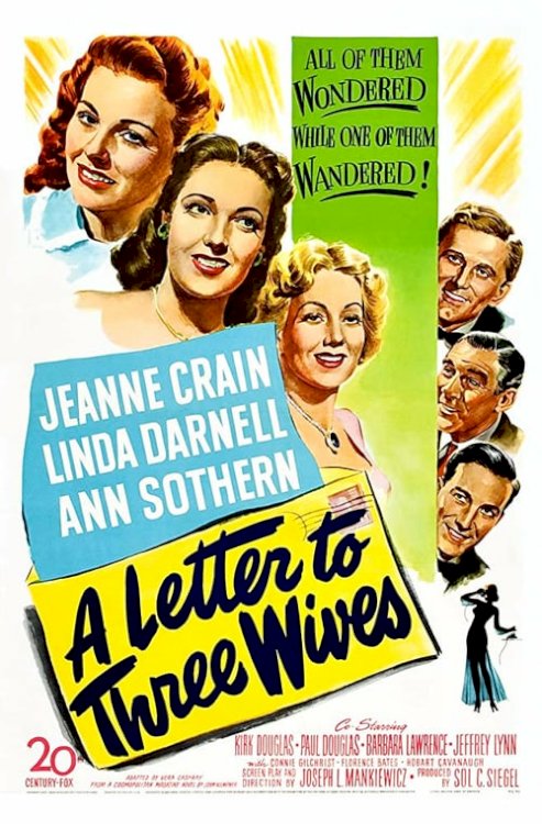 A Letter to Three Wives - Movie Poster A Letter to Three Wives - Movie Poster