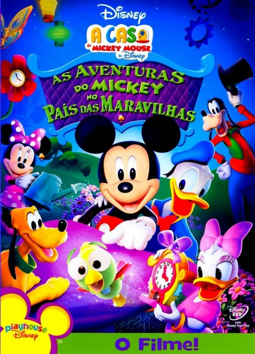 Mickey Mouse Clubhouse: Mickey's Adventures in Wonderland - Movie Poster Mickey Mouse Clubhouse: Mickey's Adventures in Wonderland - Movie Poster