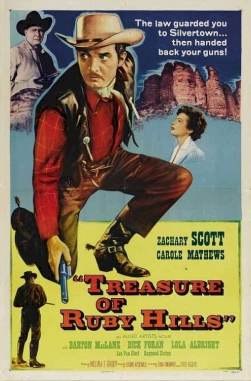 Treasure Of Ruby Hills - Movie Poster Treasure Of Ruby Hills - Movie Poster