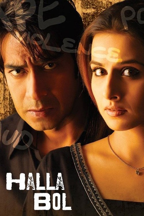 Halla Bol - Movie Poster Halla Bol - Movie Poster